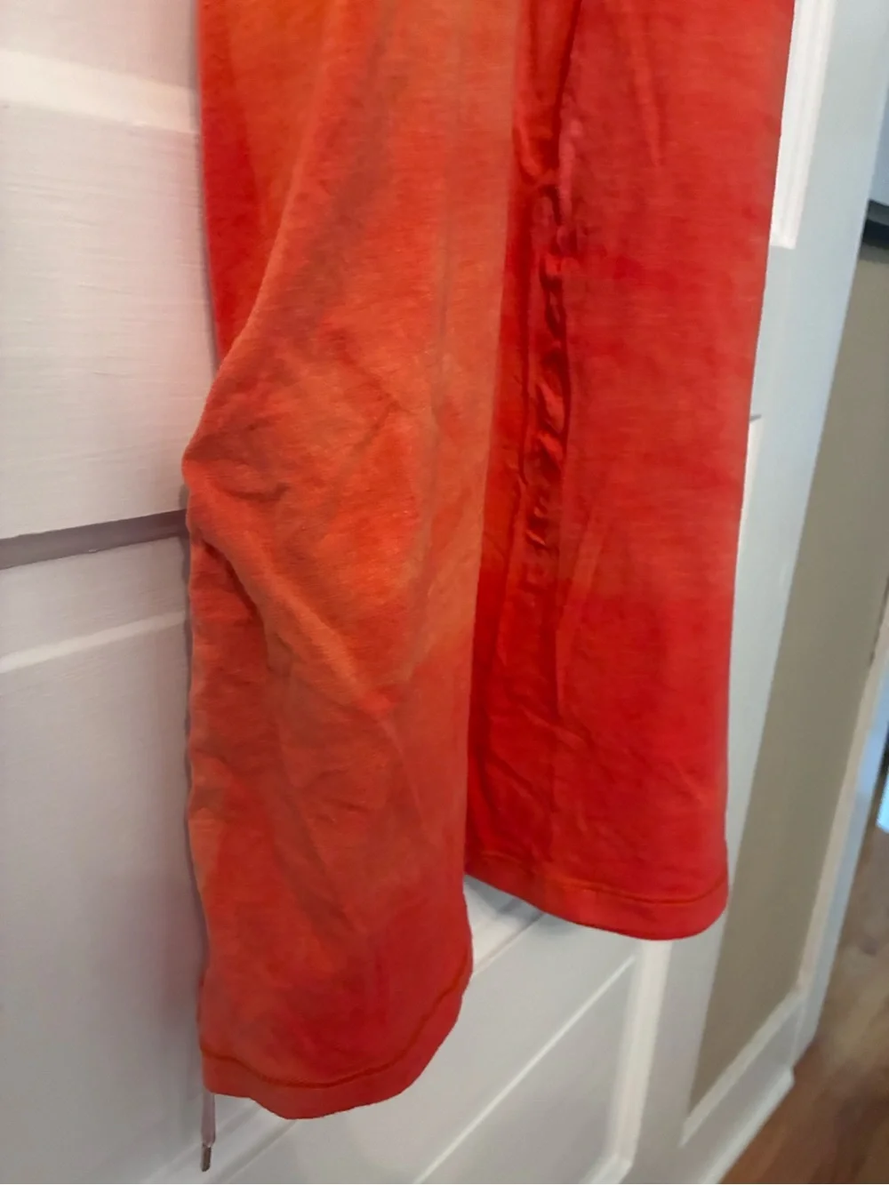 Lululemon It's A Cinch Dress Mottled Blood Orange Tanktop Dress Size 6